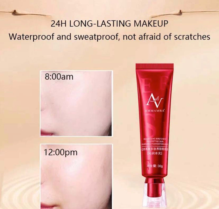 1 color ,l,Red ginseng liquid foundation(buy 1 get 1 free )