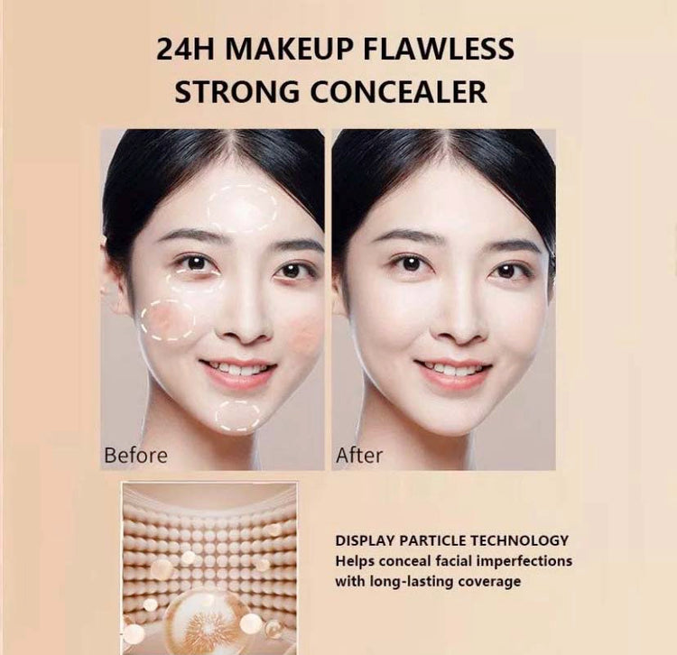 1 color ,l,Red Ginseng Bird nest rejuvenating Double Layer Foundation