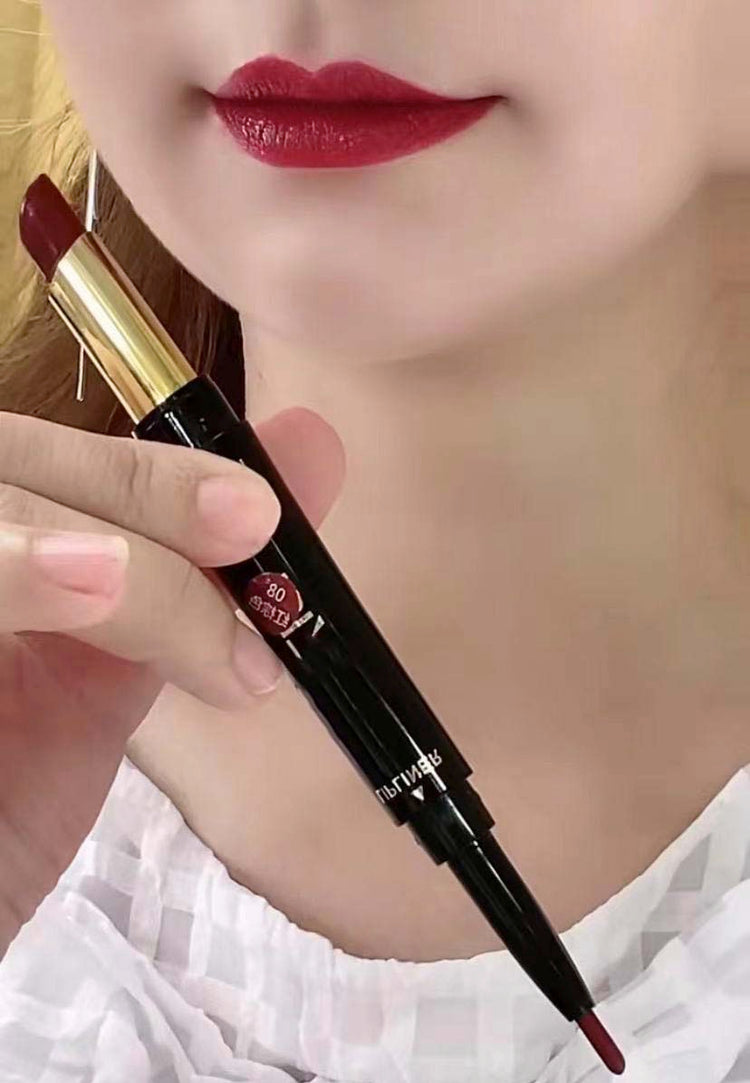 2,Double lip pencil |FloweryConcubine | double lipstick