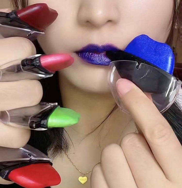 1,1,colorful lazy lipstick