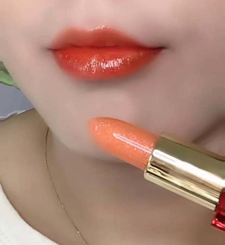 1,carrot color lipstick