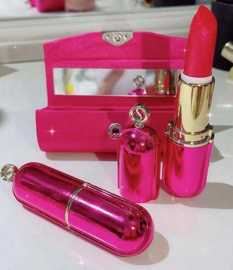 1,pink lipstick-FloweryConcubine
