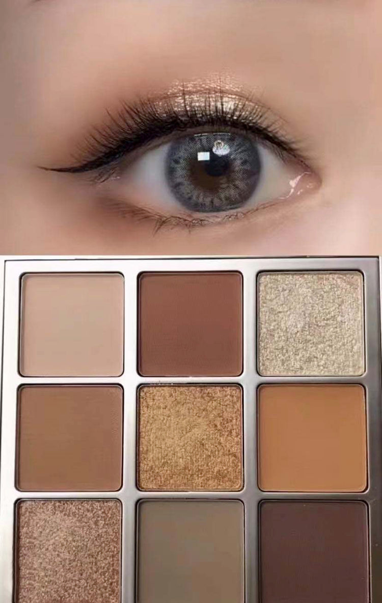 9,eyeshadow is easy to color